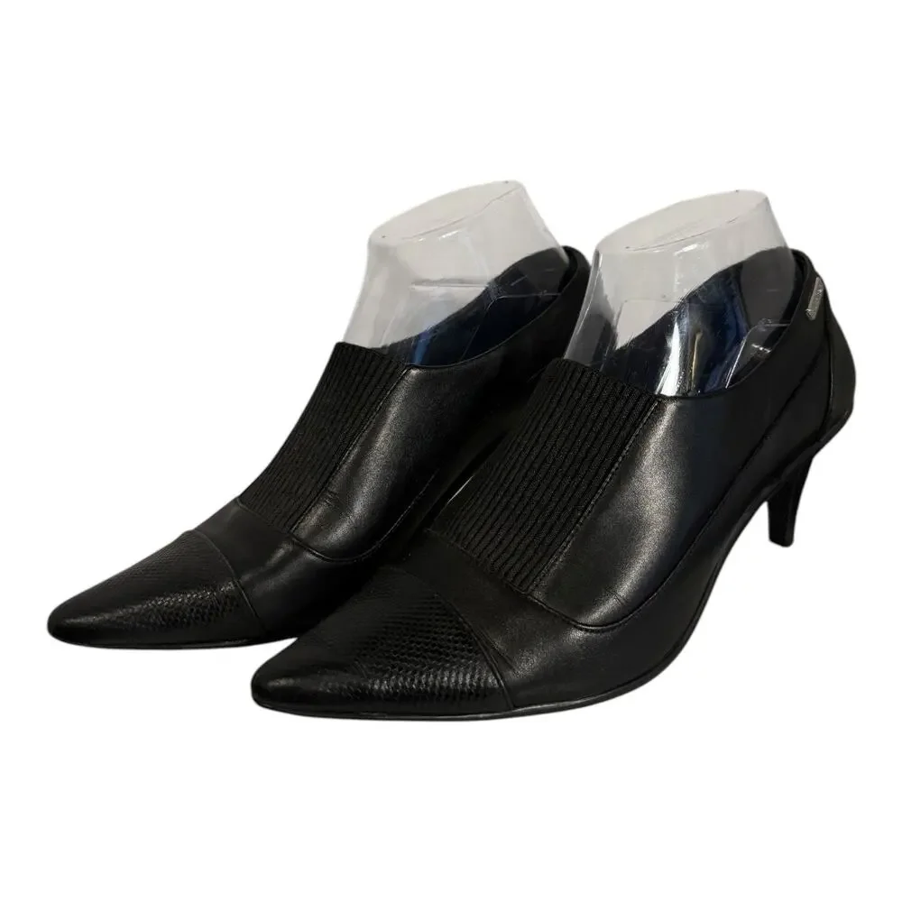 Calvin Klein Greta shooties ankle heeled booties size 7.5